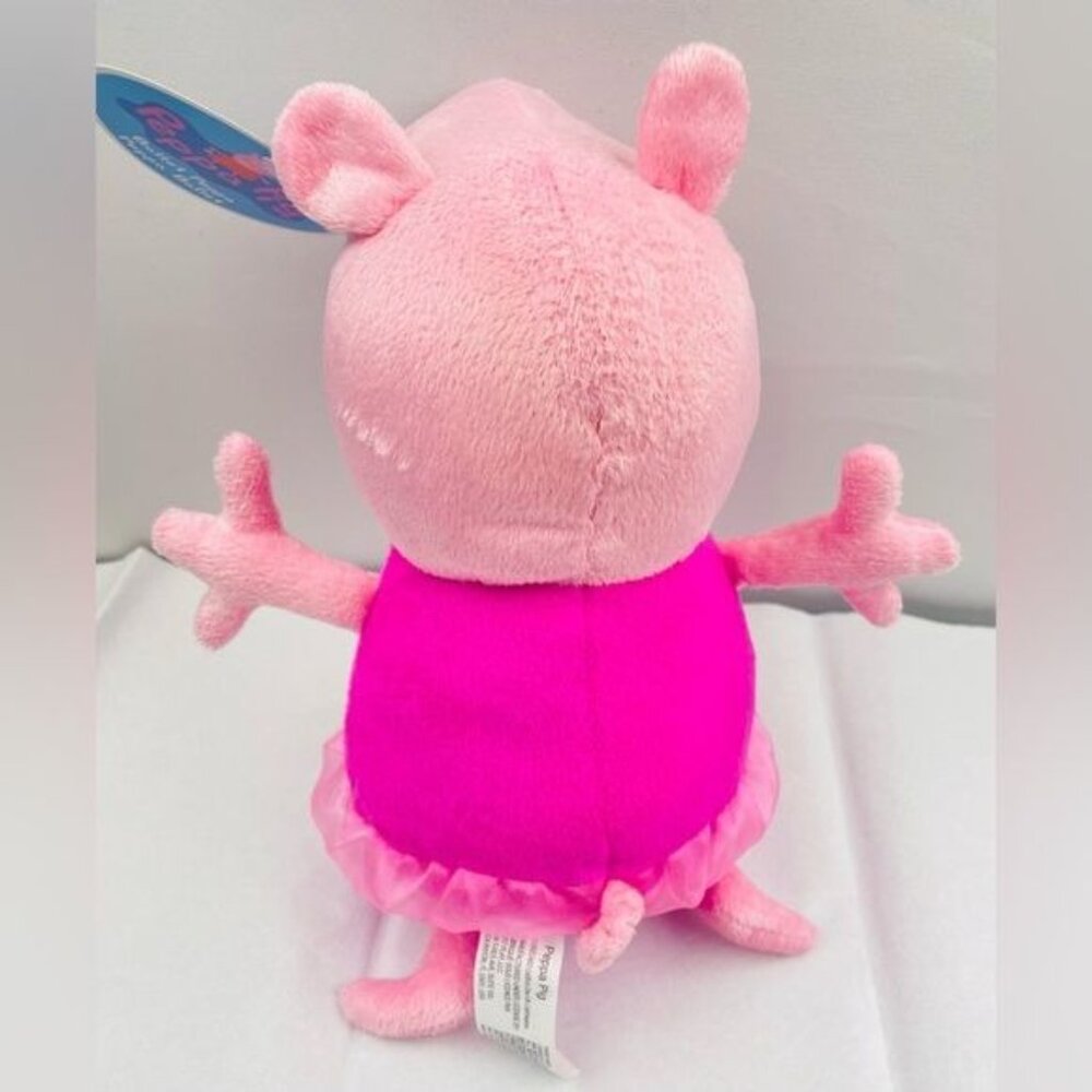 Cute Peppa pig ballet plush 9” - Picture 3 of 9